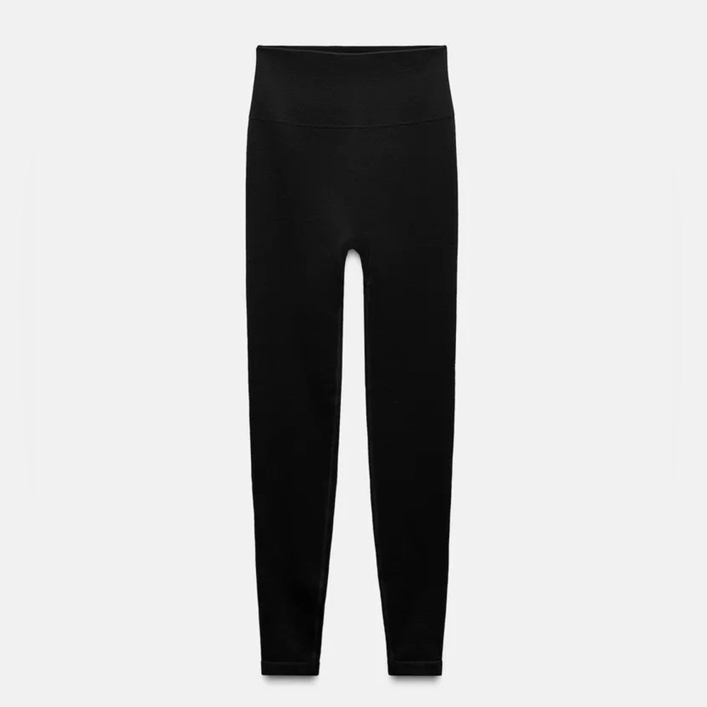 NWOT Timberland Cozy Warm Black High-Waisted Lined Leggings Size Large/XL